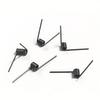 Torsion Spring 1.5mm Wire Diameter V-Shaped Right Rotation Angle 60 90 120 180 Degrees Custom Metal Rotari Spring 3/6/9 Laps