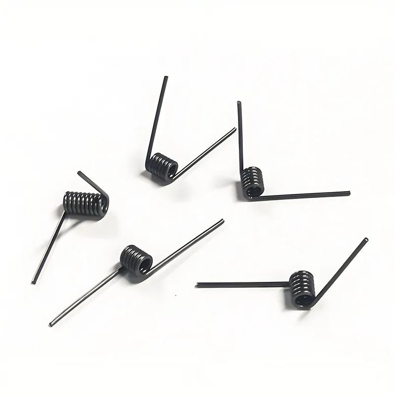 Torsion Spring 1.5mm Wire Diameter V-Shaped Right Rotation Angle 60 90 120 180 Degrees Custom Metal Rotari Spring 3/6/9 Laps