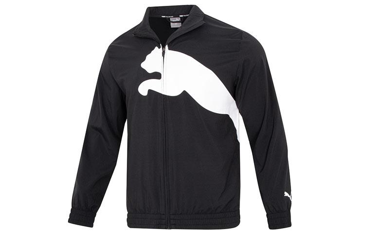 PUMA TRAIN BIG CAT Куртки Мужские Черный Стойка Умеренный Другое 522997-01 S