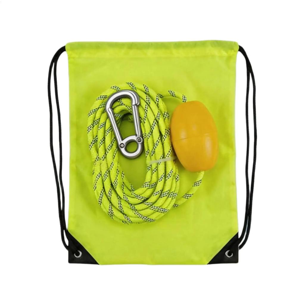 Heavy Duty Boat Tow Rope With Stainless Steel Hook Reflective Strap Tubing Rope For River Lake Pool Surf Watersports