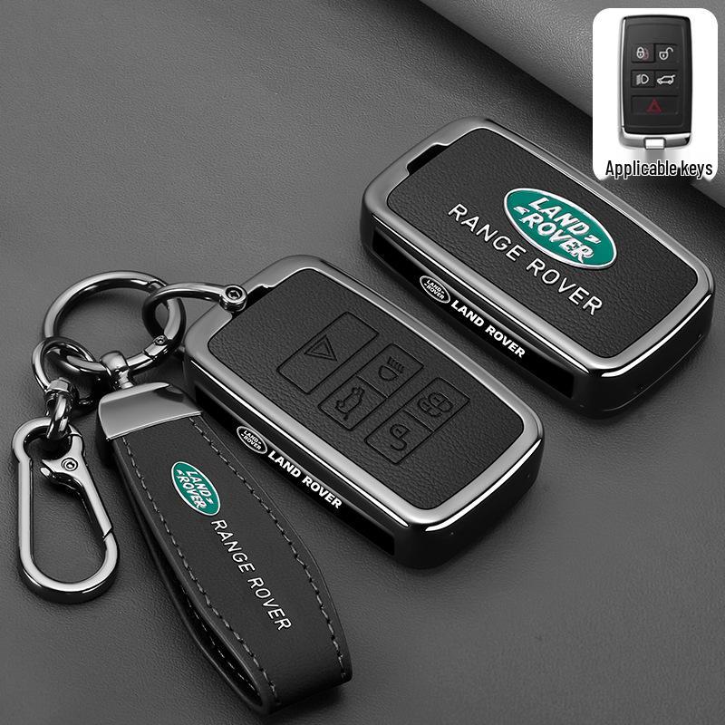 Capa de Chave Aurora para Defender 110, Discovery Sport, Range Rover Evoque e Velar – Fivela Premium para Carro