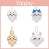 Adorable Japanese Style Plush Toy Keychain Cute Cartoon Animal Soft Pp Cotton Stuffed