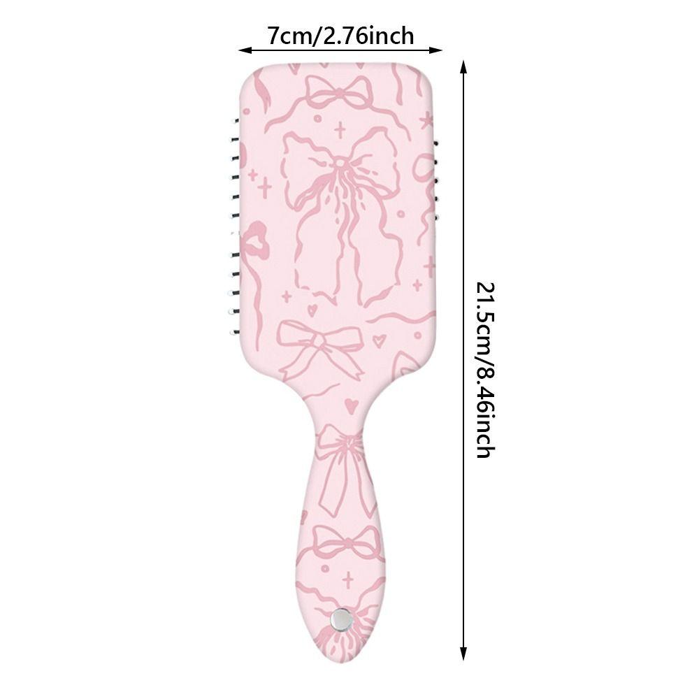 Přenosný masážní hřeben Antistatický rozčesávací kartáč Vzduchový polštářek Kartáč na vlasy pro ženy a dívky