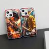 Demon Slayer Phone Case Tempered Glass For Iphone 14 13 12 11 Pro Mini XS MAX 14Plus X XS XR Fundas