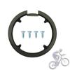 With 4 Screws Bicycle Sprocket Guard Lightweight Bike Crankset Protector  Outdoor Cycling