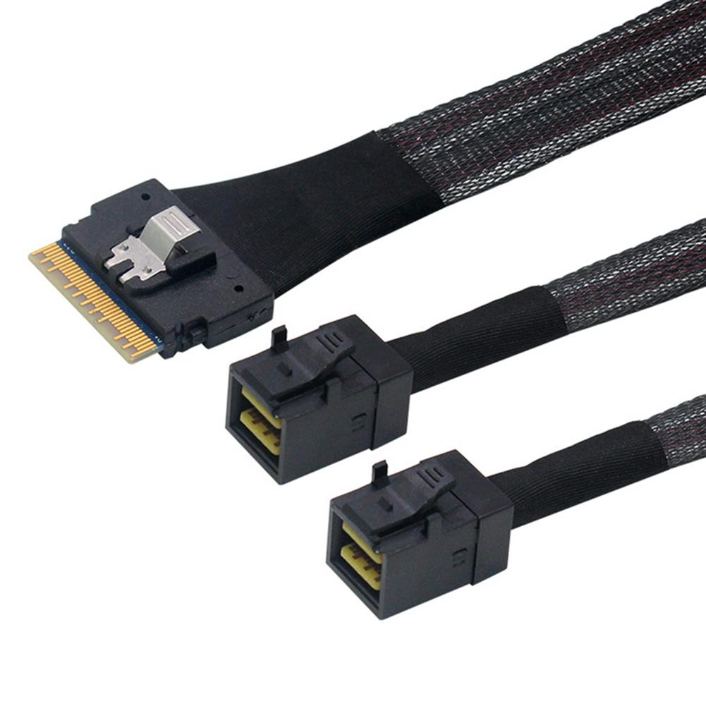 Mothinessto Convenient SFF-8654 Cable Server Data Cable SAS38P Cable Mini SAS Cable for Computer for PC Mothinessto Convenient SFF-8654 Cable Server Data Cable SAS38P Cable Mini SAS Cable for Computer for PC