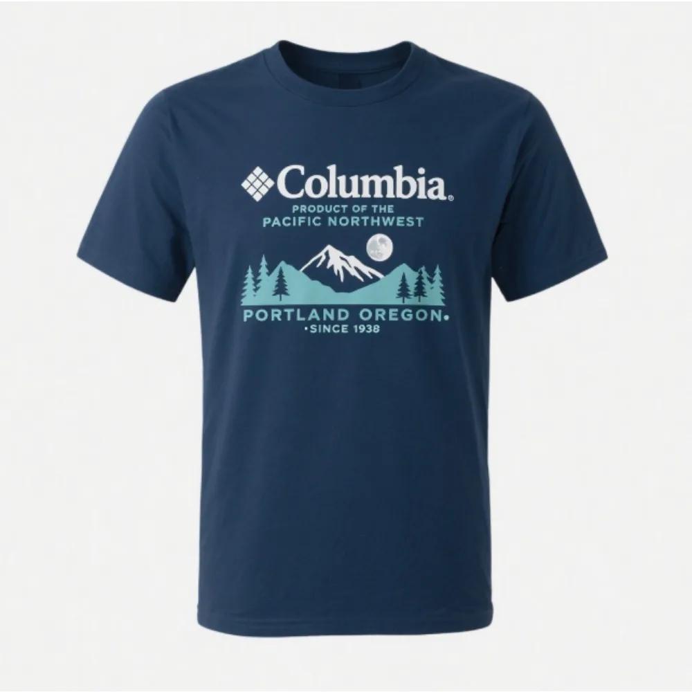 ZX Tričko Trend Léto Nový Letní Trend Značka Outdoorové Sporty Kolumbijská Potisk Bavlna Krátký Rukáv pro Muže a Ženy Letní Oblečení