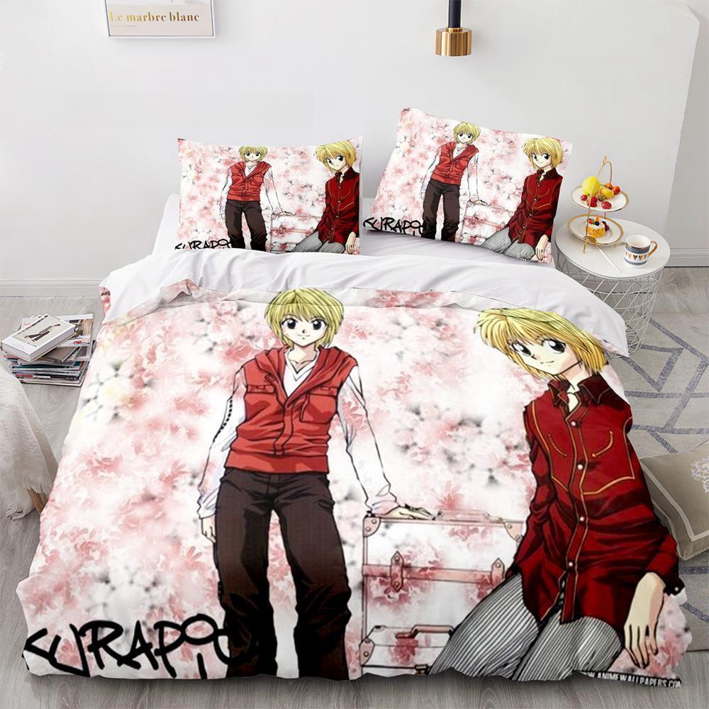 HUNTER×HUNTER Bedding Set Single Twin Full Queen King Size Bed Set Adult Kid Bedroom Duvet cover Sets bed furniture set bedroom