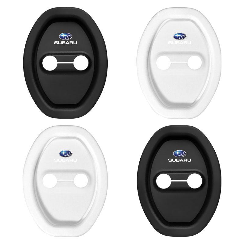 Auto Tür Nut Kissen Silikon Gel Anti-Kollisionsschutzhülle Für Subaru Forester Impreza Outback Legacy Tribecacar WRC XV