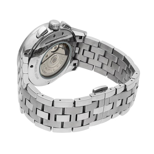 Hamilton Jazzmaster Maestro Watch, Silver Dial, Stainless Steel, Sapphire Crystal, Automatic, 10 ATM Water Resistance, 40mm, Swiss Made, H32576155, Me