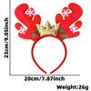 Glitter Sequin Christmas Hairband Antler Photograph Props Fun Christmas Headband  Party Supplies