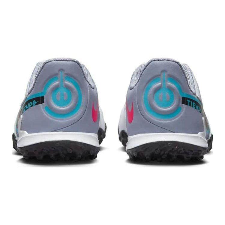 Nike Tiempo Legend 9 Jr Academy TF Artificial Turf Non-Slip Durable Low-Top Soccer Shoes Kids sneaker White Blue Black DA1328-146