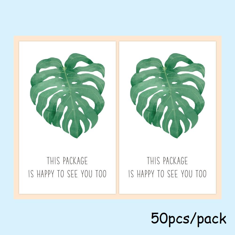 10-50Pcs/Pack This Package Is Happy To See You Too Stickers Seal Labels For Small Business Package Decor Thank You Stickers