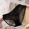 Plus Size Lingerie Sexy Panties Women's Gauze Translucent Lace Underwear Women Court Aristocratic Style Women Bragas Sexy Briefs