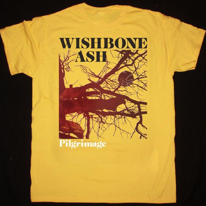 WISHBONE ASH Band PILGRIMAGE Gold Unisex Shirt Adult Tee DI755 Unisex T-Shirt XXL
