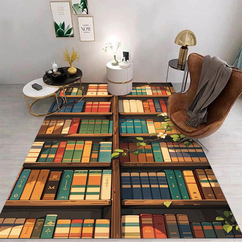 

Книжная полка Ковер Мультяшный Гостиная Спальня Кухня Диванный столик Балкон Коврик Нескользящий Моющийся Мат Изысканные Украшения 60*90cm