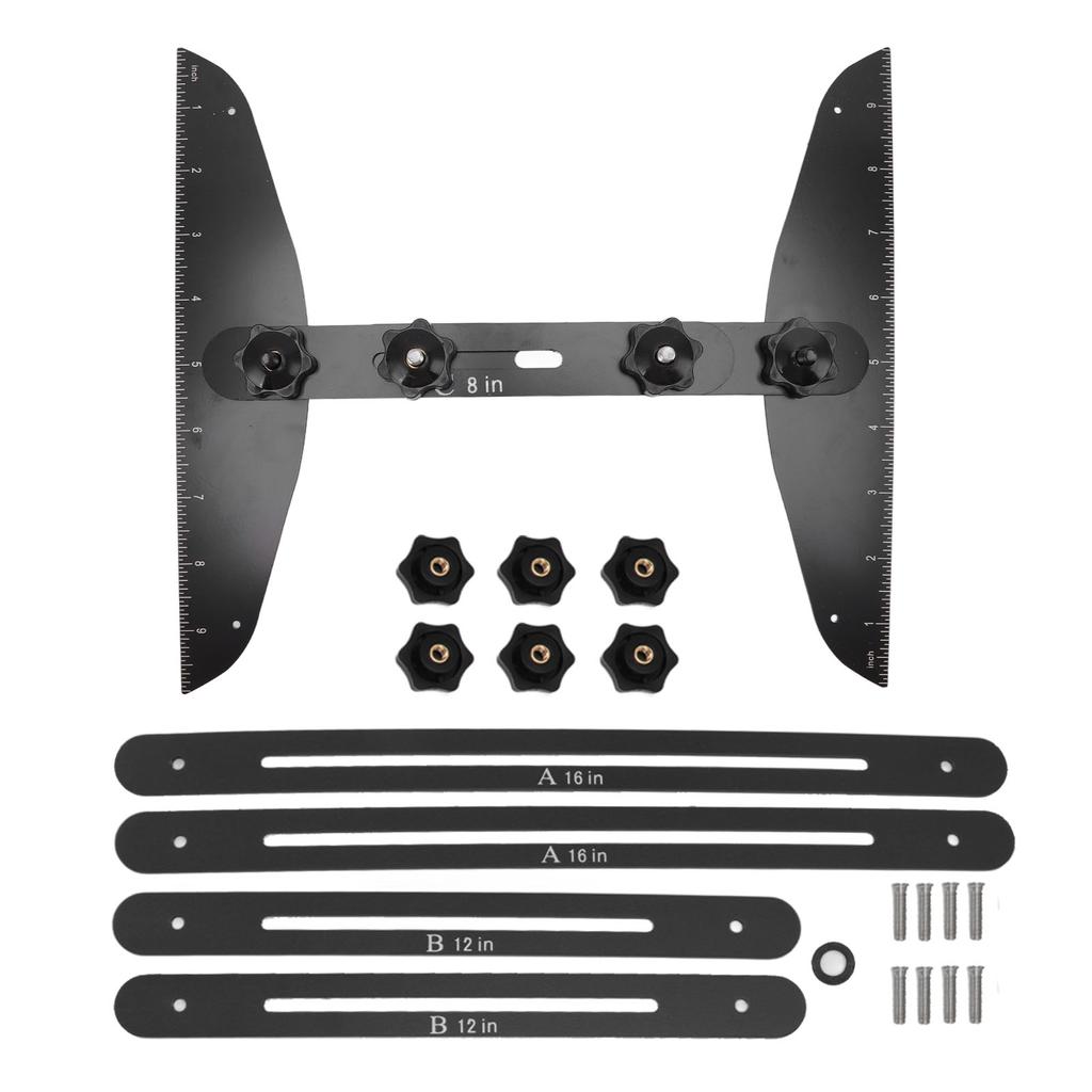 Stair Treads Gauge Stainless Steel 8in 12in 16in Corrosion Resistant High Accuracy Easy Operation