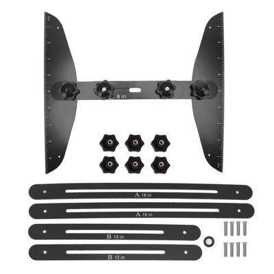 Stair Treads Gauge Stainless Steel 8in 12in 16in Corrosion Resistant High Accuracy Easy Operation