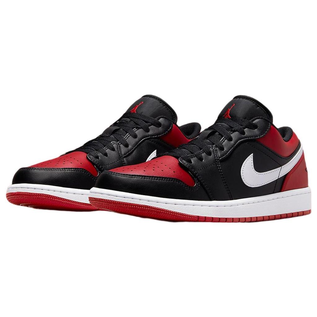 New JORDAN 1 Low Alternate Bred Toe 553558-066