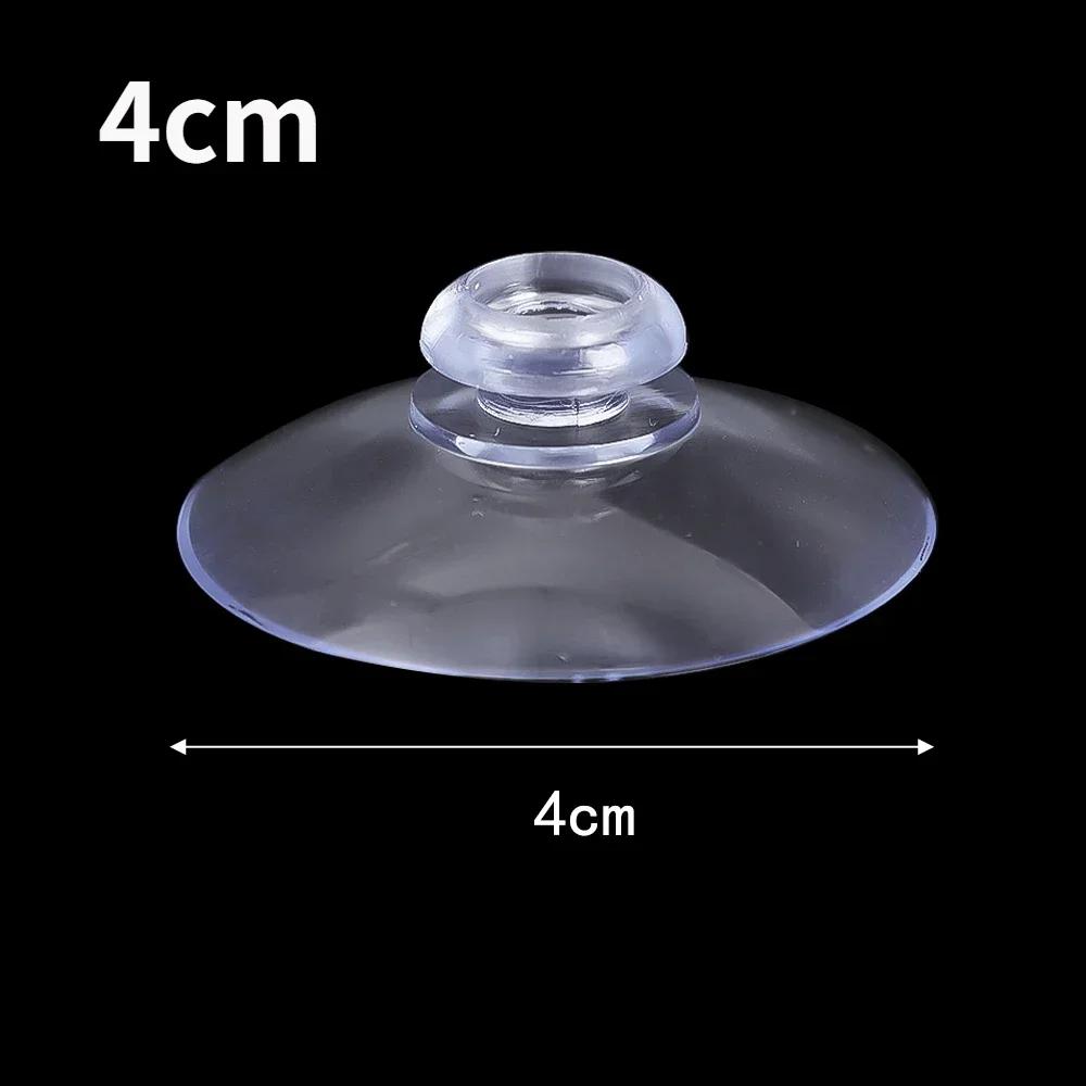 5/20 Stück Klare Saugnäpfe Starke Vakuum-Pilzkopf-Saugnäpfe Wandhaken Küche Bad Hochzeit Glas Dekor Haken 2/3/4/5cm