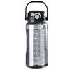 1500ml & 2000ml Large Capacity Portable Straw Sports Water Bottle with Straw and Water Level Indicator, BPA-Free, Plastic Water Bottle for Adults and