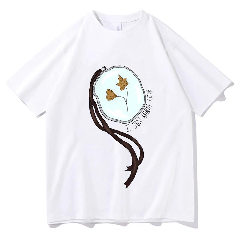 

2026 Tee Iron Lung Print T-shirt Unisex Streetwear Men Loose Casual Pure Cotton Fashion O-neck Hip-hop T Shirts Short Sleeve S чёрный