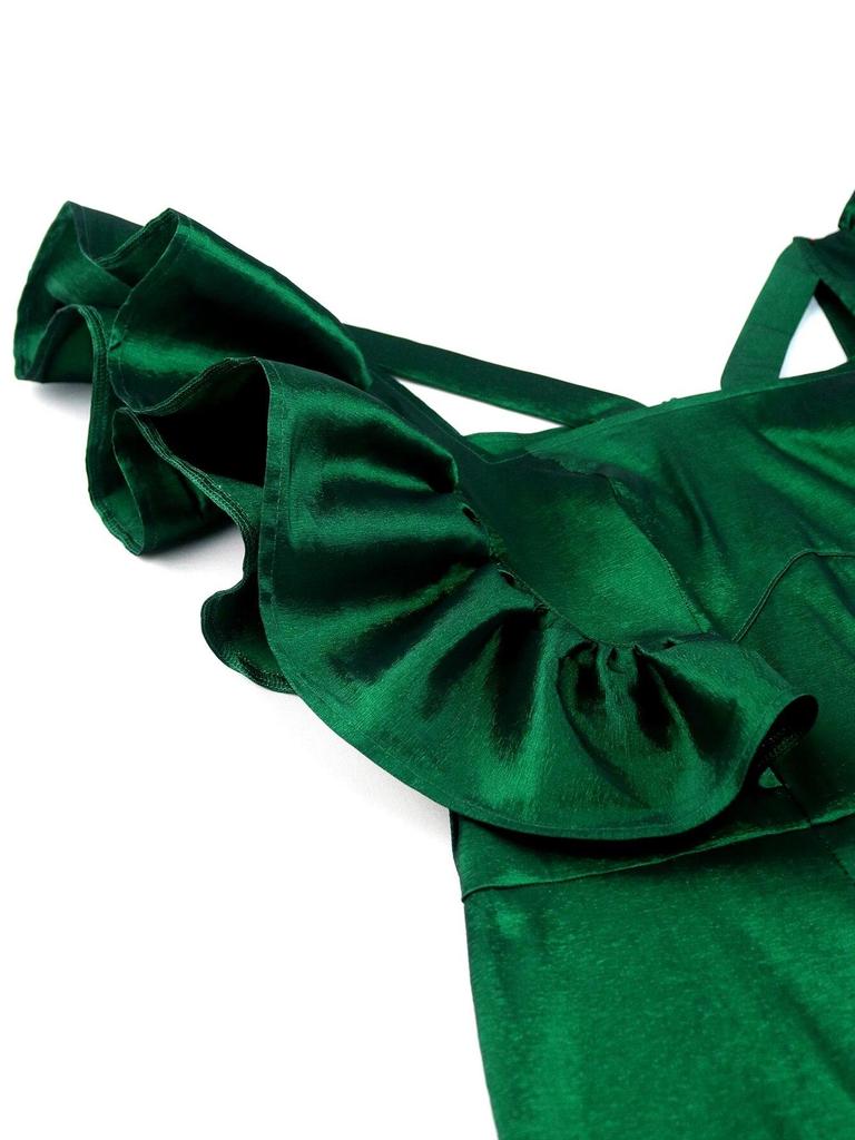 AOMEI Green Bodycon Dresses Flying Sleevelss Hollow Out Package Hip Evening  Cocktail Party Midi Gowns for Women  buy at low prices in the Joom online  store