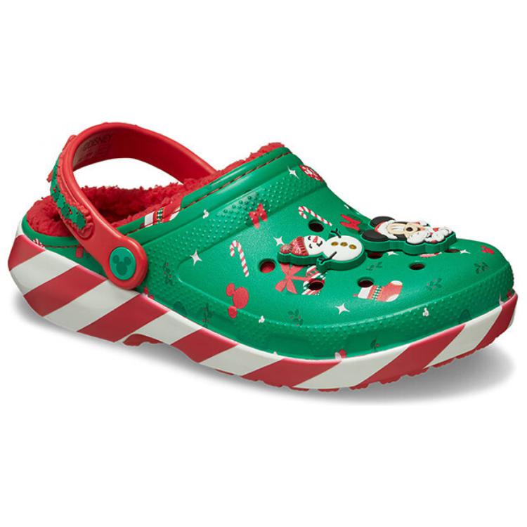 Crocs Classic Lined Clog Disney Mickey Mouse Holiday Multi Unisex 210813-90H