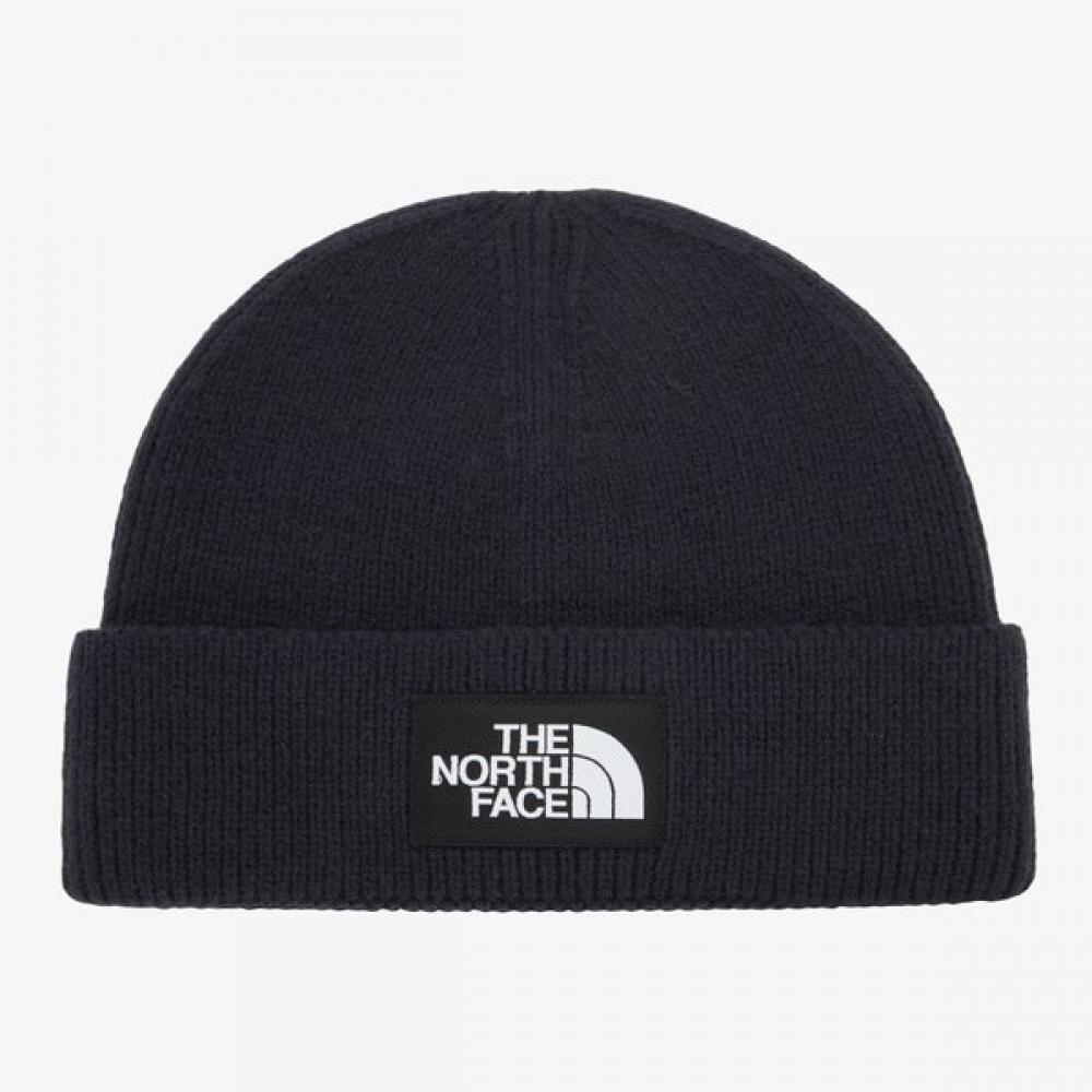 The North Face Big Logo Beanie Dark Navy Ne3br61e DARK NAVY/ONE