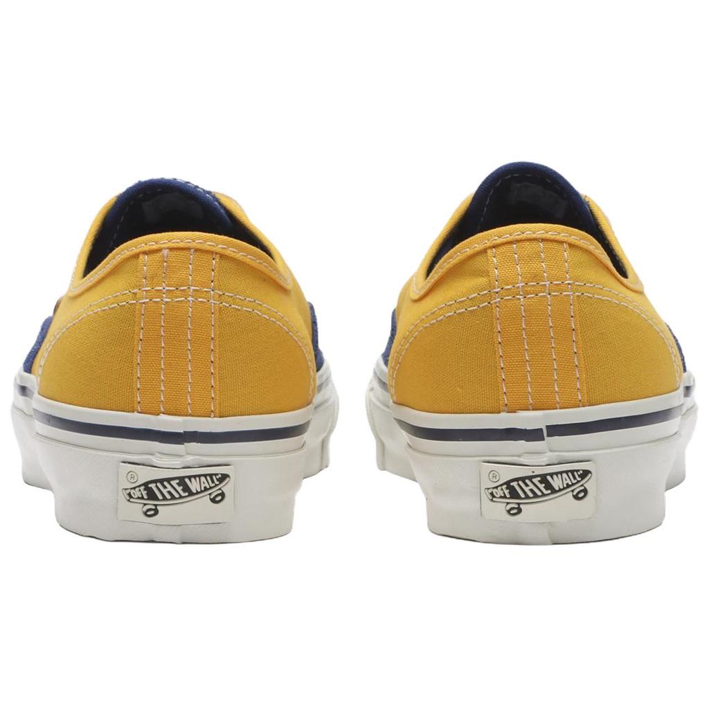 Vans Premium Authentic 44 Comfortable Classic Skate Shoes Unisex sneakers Yellow Blue VN000EBNICN