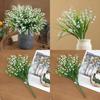 Convallaria Majalis Of The Valley Artificial Flowers Bouquet For Home Office Greenery