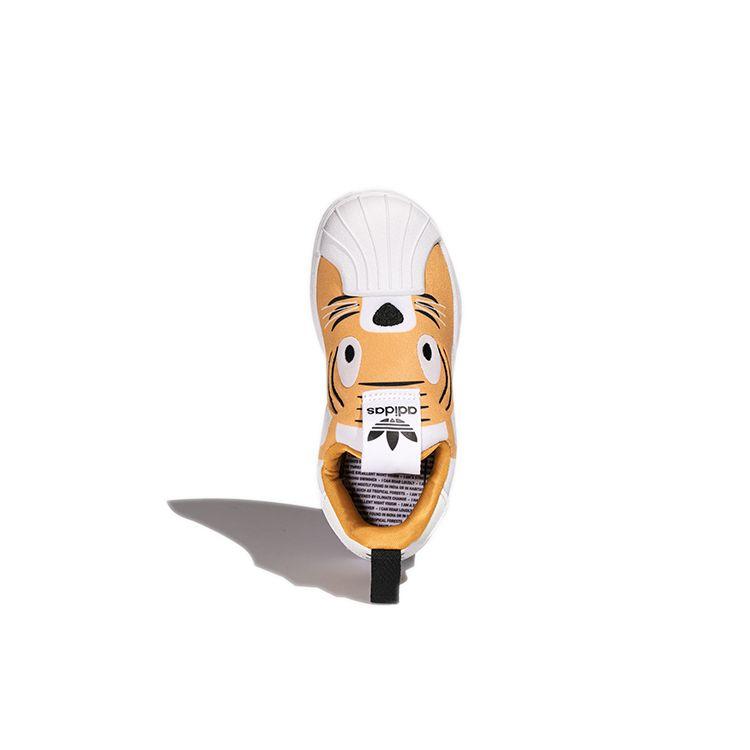 Детские кроссовки adidas Superstar 360 J Tiger Orange Cloud-White Focus-Orange Q46318 34 — фото 5