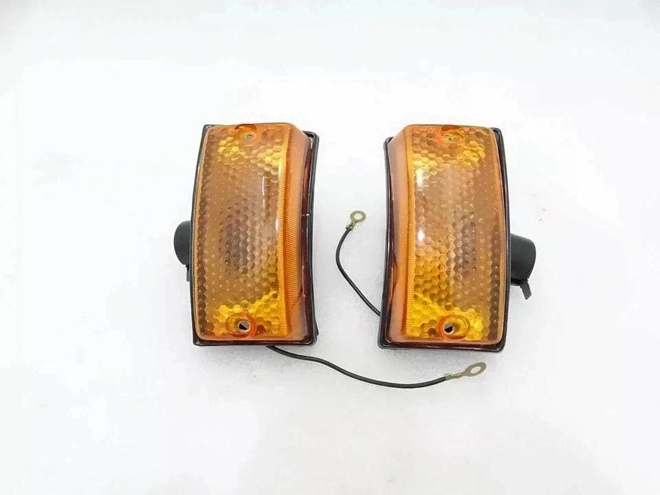 Set di 4 indicatori di direzione anteriori e posteriori Vespa PX LML Star Stella Lente Gialla