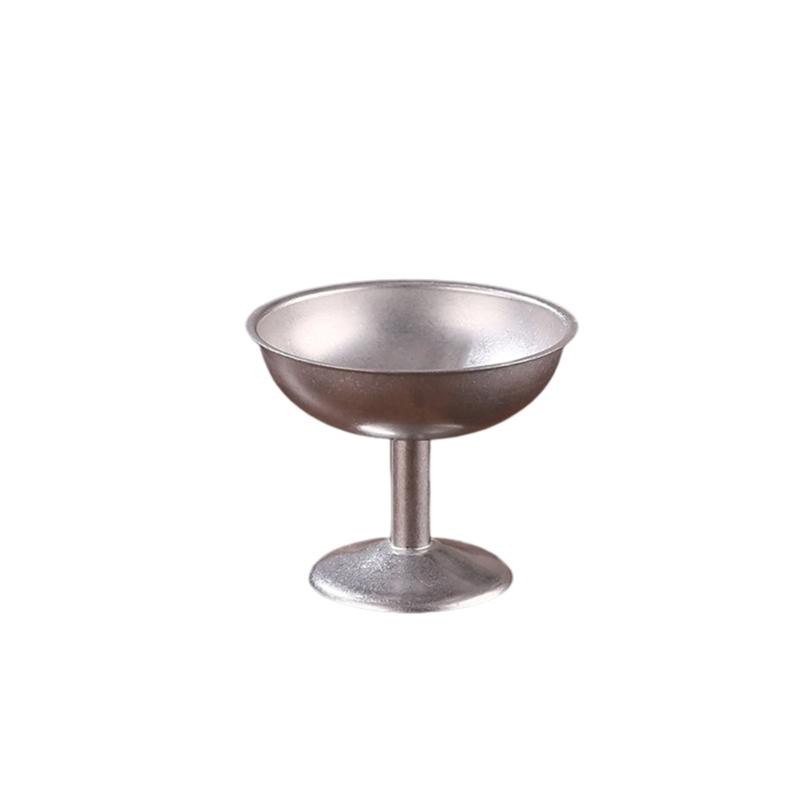 Rustproof 304 Nonrust Steel Puddings Cups Elegant High Footed Serving Dishes For Parties Weddings And Home Use