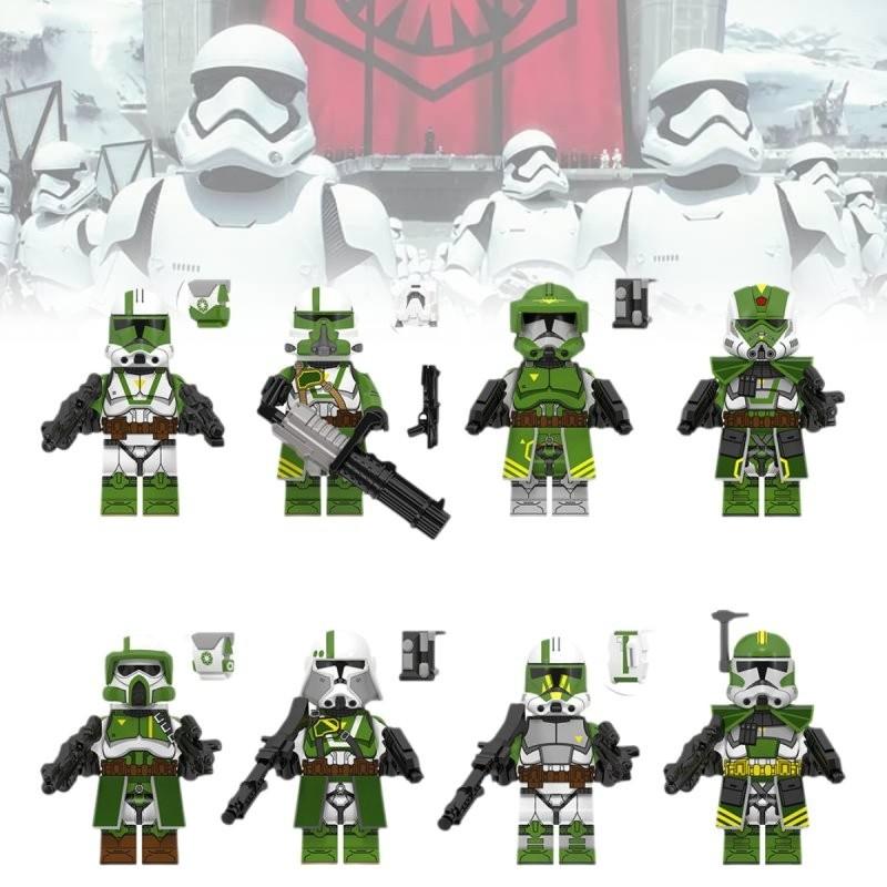 Wm6125 Apocalypse Commander Soldier Building Block Toy Set For Creative Play And Imagination