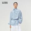 2025 Spring New Mulberry Silk Stand-Collar Long-Sleeve Shirt