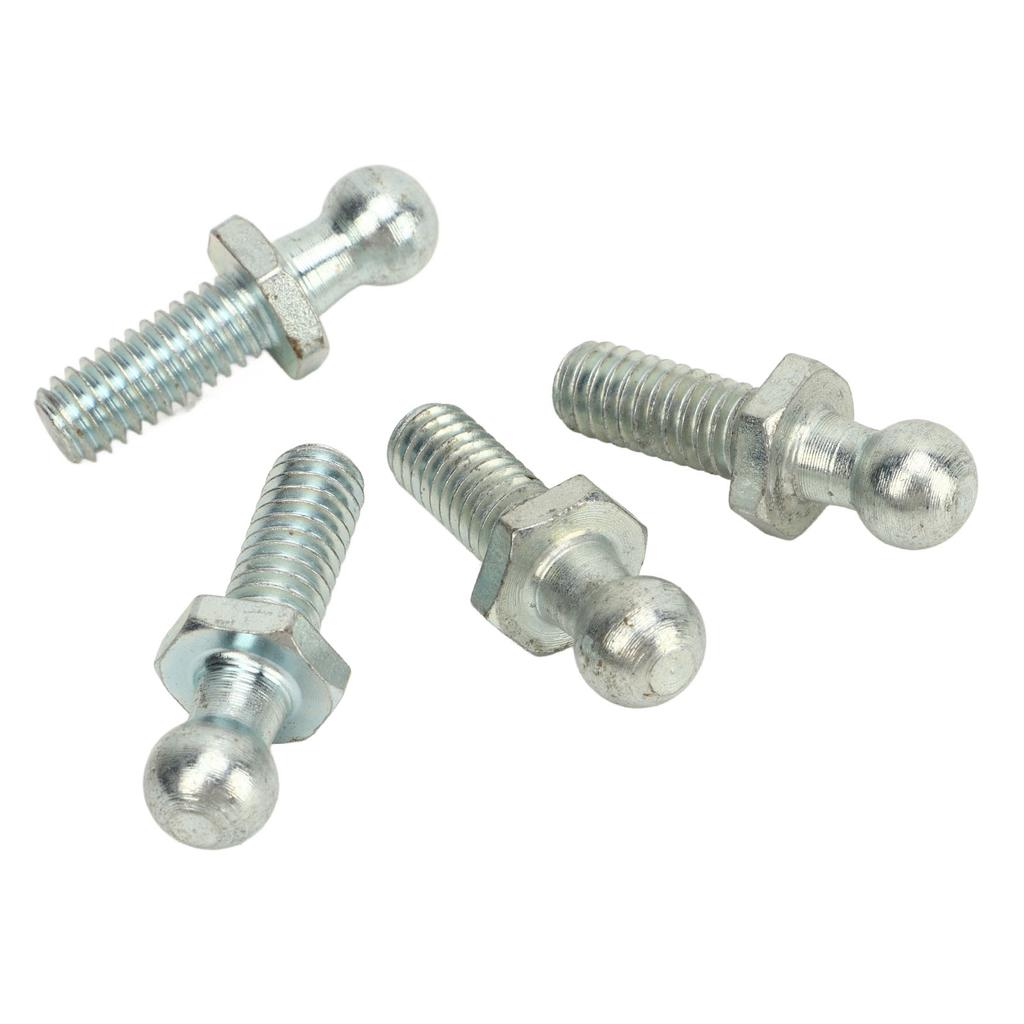 4Pcs 10mm Studs 5Celsius16‑18 Thread High Hardness Rugged Stable Studs Washers Kit for Tool Boxes RVs Cars