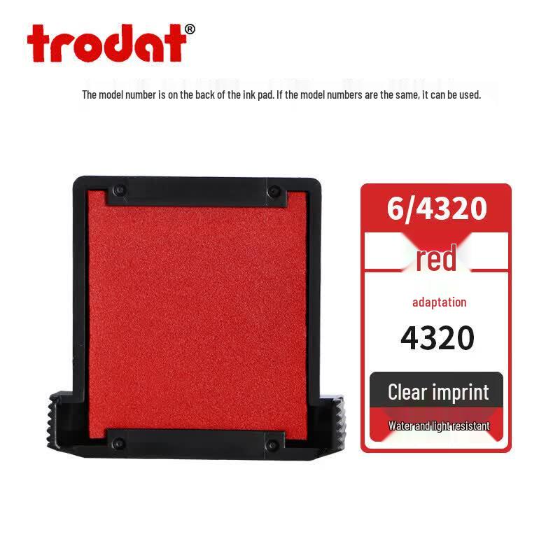 Trodat 6/4320 Self-Inking Stamp Replacement Ink Pad