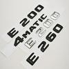 3D ABS Car Letters Rear Trunk Badge Logo E200 E260 Sticker Emblem For Mercedes Benz E Class E200 E260 W213 Auto Tail Accessories AU0