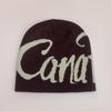 New American Contrasting Letter Jacquard Knitted Hat for Men and Women Warm Hip-hop Skateboard Personalized Pullover Hat