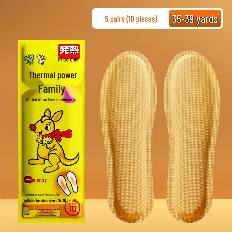 Self-Heating Warm Insoles for Women - Perfect for Office and Walking