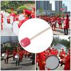 Bass Drum Mallet Stick for Drummer Bands Percussion Instrument Accessory Red