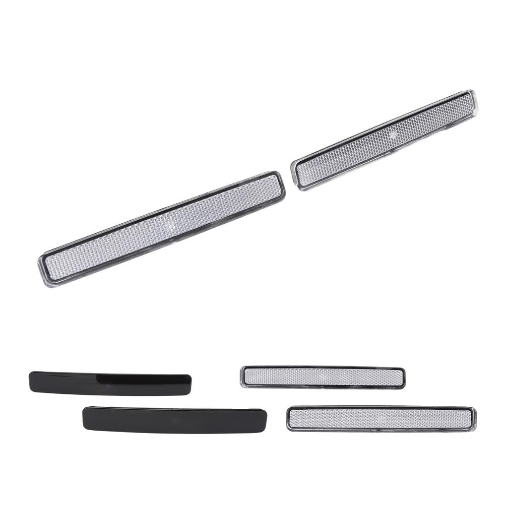 Rear Bumper Reflector 7E0945106 Increase Safety Awareness Left Right Tail Bumper Reflective Cover Fo