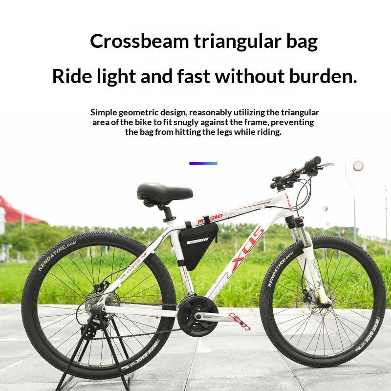 Bike Waterproof Front Phone Storage Bag Adjustable Holder 1PC Portable Cycling Bag for Weekend Outdoor Biking