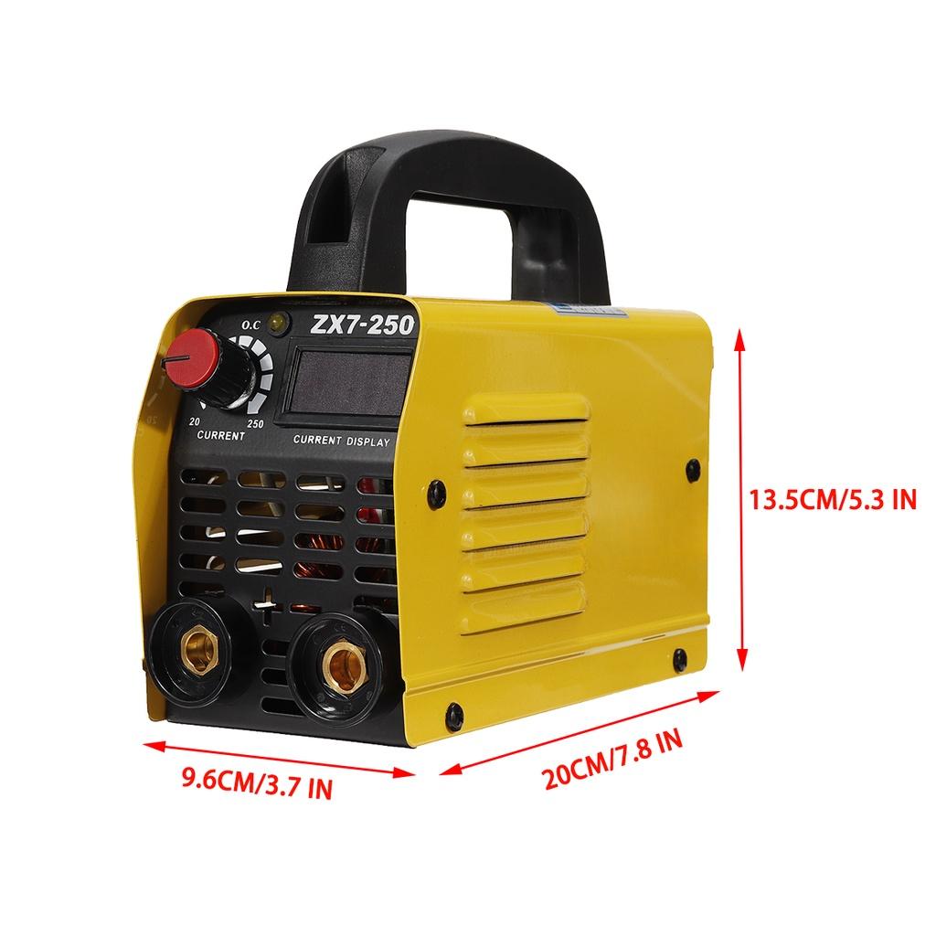 Aparat de Sudură Invertor 200A cu Arc Electric DC MMA ARC pentru Casă, Începători, Bricolaj, Lucru, Sudură 220V 4000W