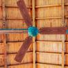 Walnut Wood Grain Fan Blade 20.7inch Plastic High-Performance Replacement Ceiling Fan Accessories Easy Install