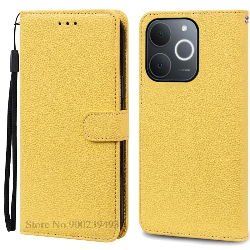 

Для чехла Realme Note 70 Чехол Realme Note 70T Кошелек Книжка Кожаный Чехол для Телефона Для Чехла Realme Note 70T Чехол Note70 Coque Fundas Note 70 (Note 70T) жёлтый