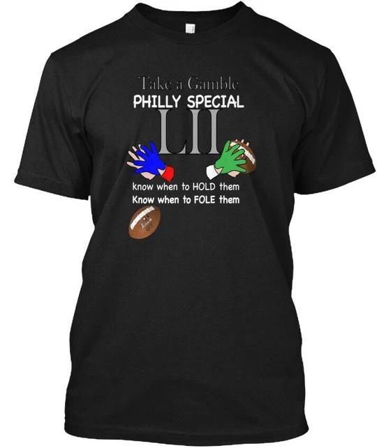 

Take A Gamble Philly Special Chalkboard Lii Know T shirt Made in USA S to 5XL L