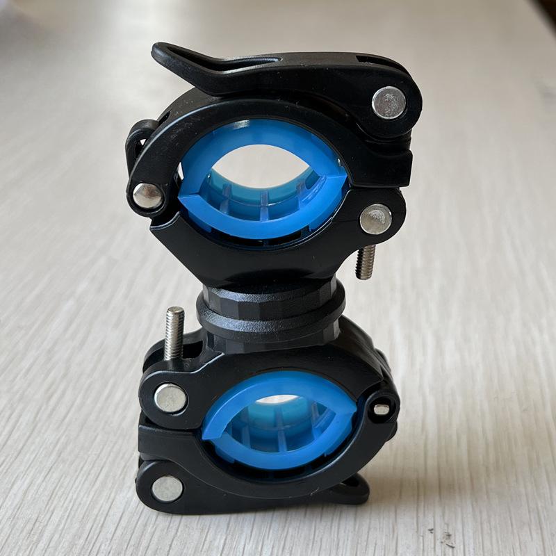 

Кронштейн для крепления велосипедного фонарика, вращающийся на 360°, держатель велосипедной лампы, кронштейн для светодиодного фонарика, аксессуары для велосипеда