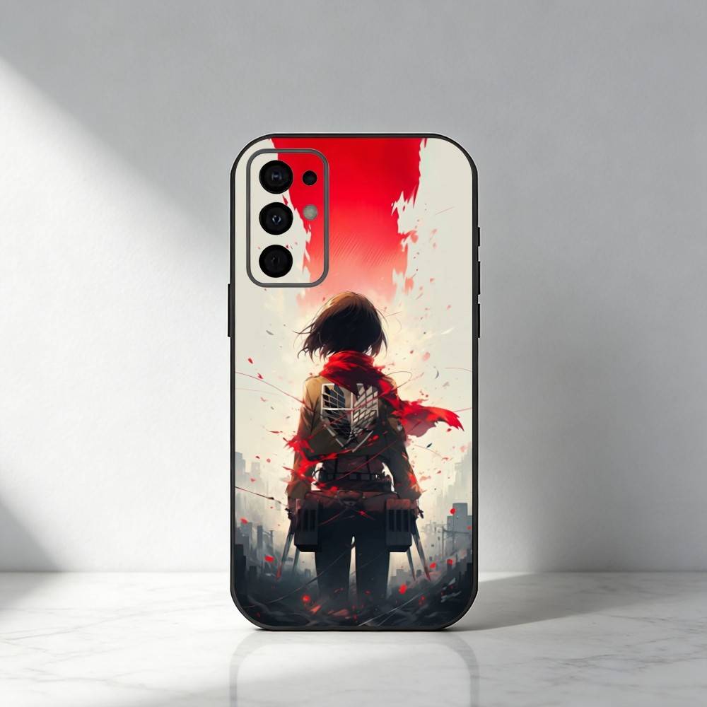 Super Exciting A-Attack-On-Titan  Phone Case For Samsung S25,S24,S21,S22,S23,S30,Ultra,S20,Plus,Fe,Note,5G Black Cover